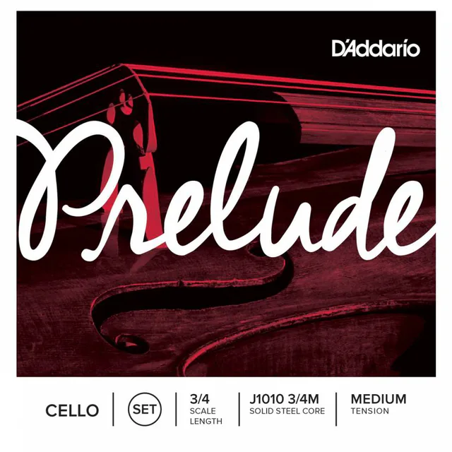 D'Addario J1010 3/4M Prelude Çello Teli