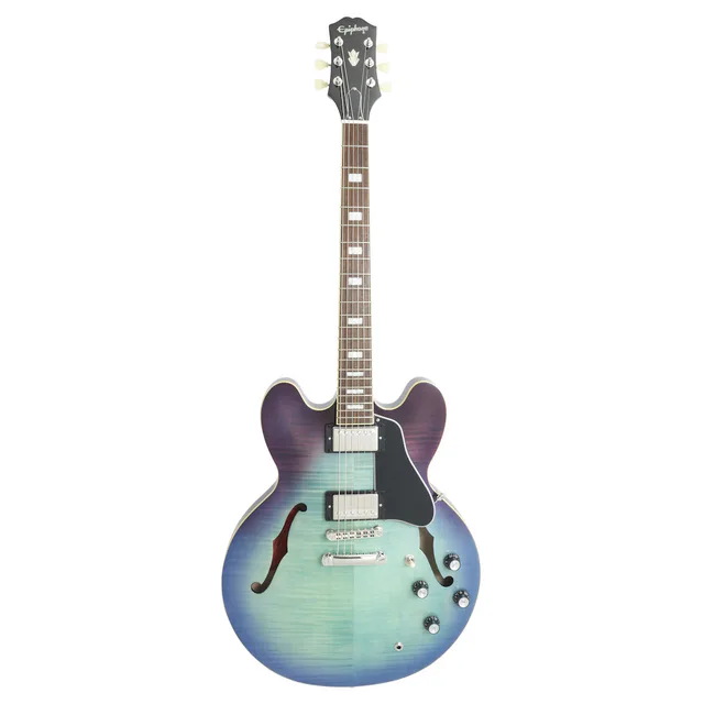 Epiphone ES-335 Semi-hollowbody Elektro Gitar (Blueberry Burst)