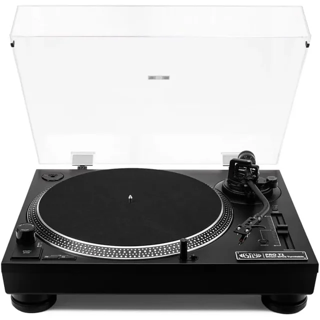 Vestlyd Pro T1 Turntable - Ortofon OM Pro S İğne ile - Siyah