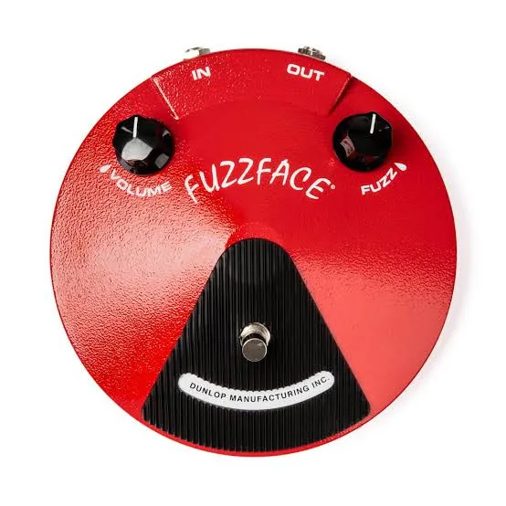 Jim Dunlop JDF2 Fuzz Face Distortion Pedalı