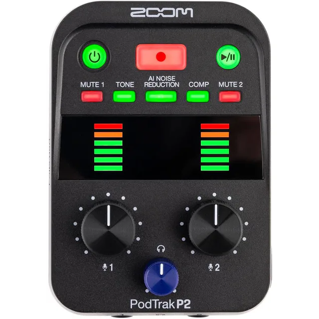 Zoom P2 PodTrak Podcast Recorder