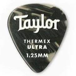 Taylor Prem 351 Thermex Ultra Picks Onyx Pena (1,25 mm)
