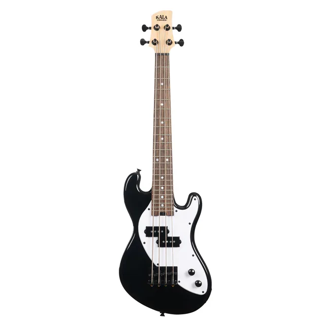 Kala Solid Body 4 Telli Jet Black Perdeli U•BASS® Bas Gitar