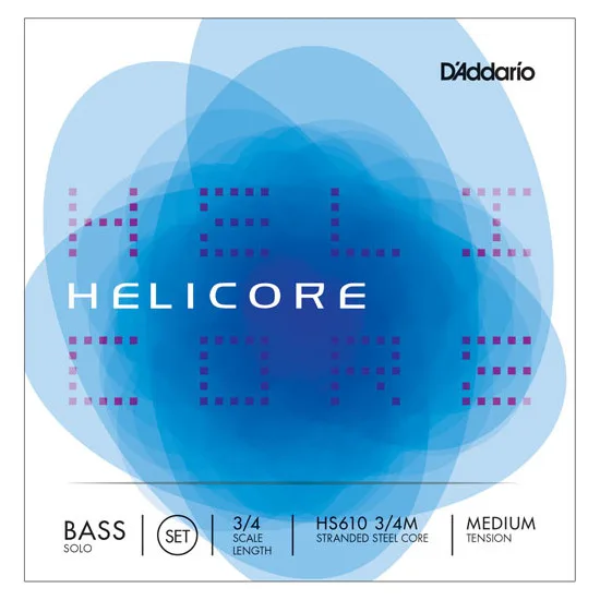 D'Addario HS610 3/4M Helicore Solo Kontrabas Teli