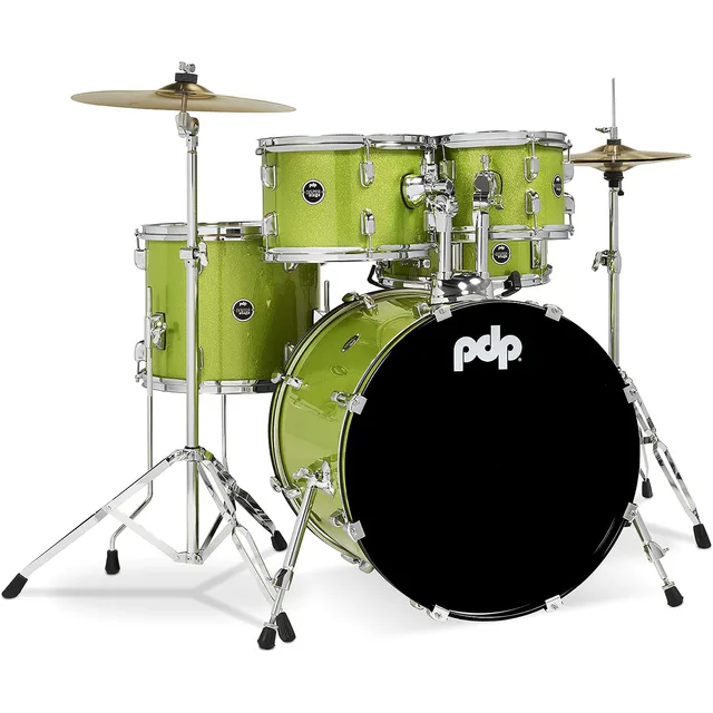PDP Drums Centerstage 20'' 5-Parça Akustik Davul Seti (Electric Green)