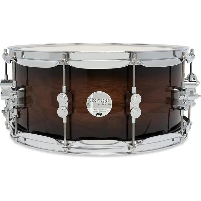 PDP Drums Concept Maple Exotic 6.5x14" Trampet (Walnut to Charcoal)