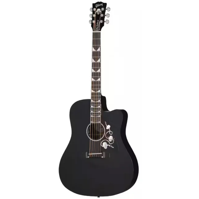 Gibson Dave Mustaine Songwriter Elektro Akustik Gitar (Ebony)