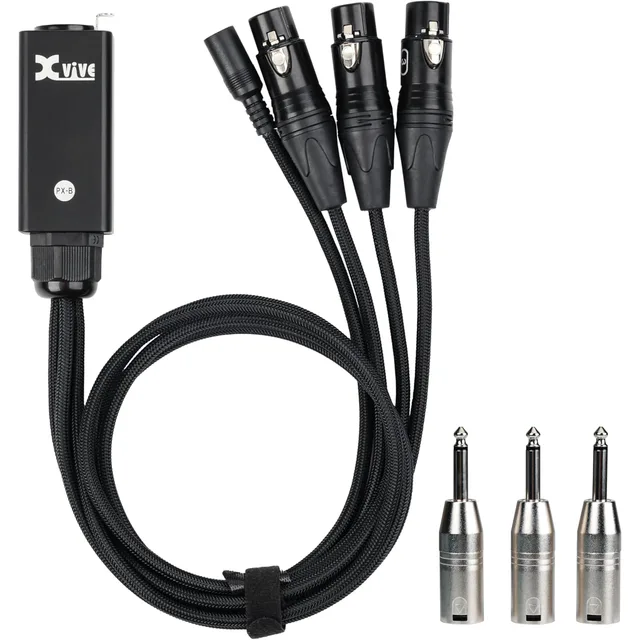 Xvive PX-B 3 Kanallı Personal Monitör Mikser için Snake Bağlantı