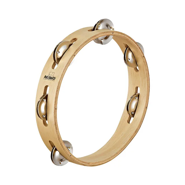 Nino NINO14 Wood 10'' Tambourine