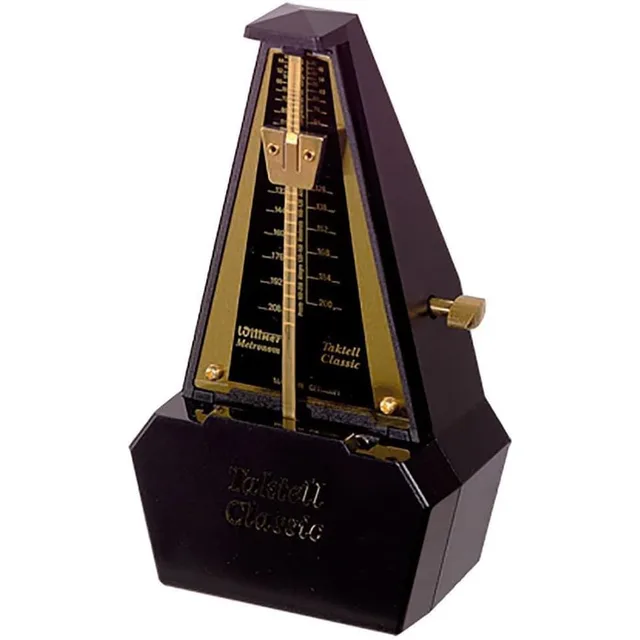 Wittner 903152 Classic Without Bell Metronom (Black/Gold)