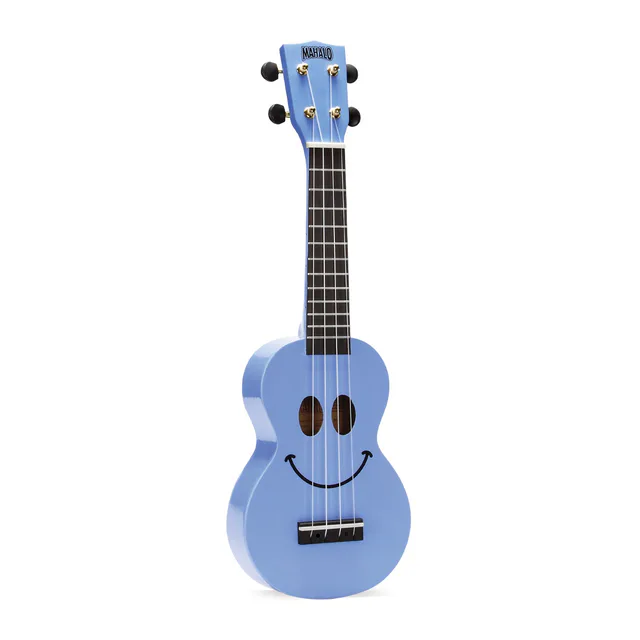 Mahalo U-Smile Soprano Ukulele (Açık Mavi)