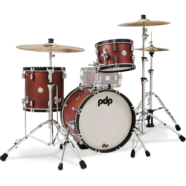 PDP Concept Maple Classic Bop 3 Parça 18" Davul (Ox Blood)