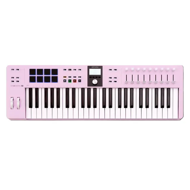 Arturia KeyLab Essential 49 mk3 Rose Quartz MIDI Klavye ve DAW Kontrolcü (Rose)