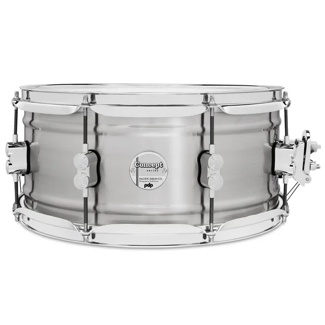 PDP Drums Concept Brushed Aluminum 6.5x14" Trampet