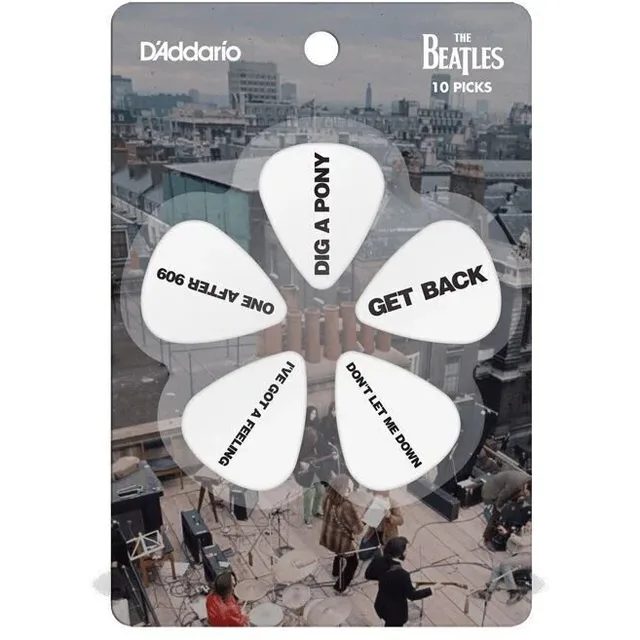 D'addario The Beatles Get Back 10'lu Paket Pena (Medium)