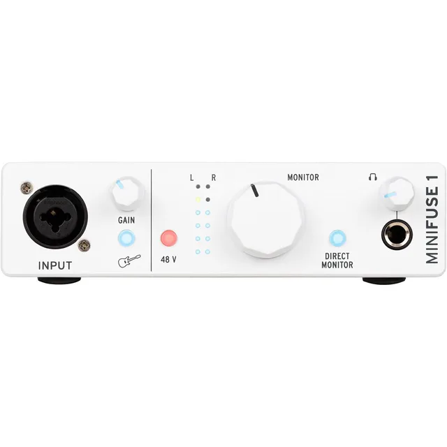 Arturia MiniFuse 1 Ses Kartı (Beyaz)