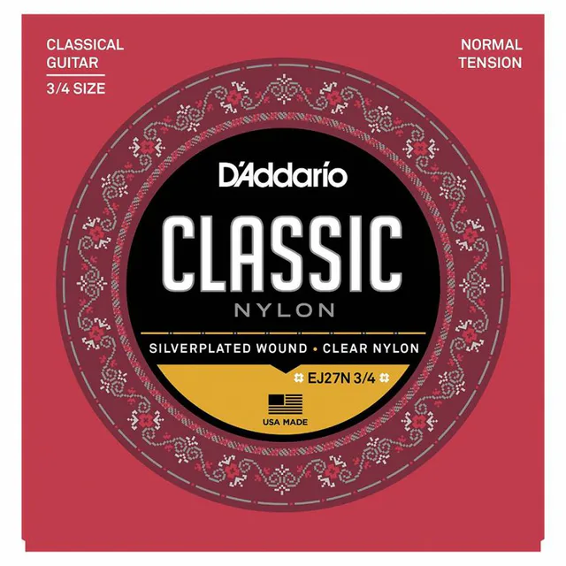 D'Addario EJ27N 3/4 Normal Tension Klasik Gitar Teli