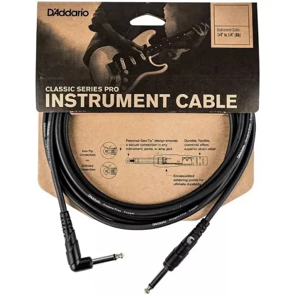 Planet Waves PW-CGTPRORA-10 Classic Pro Right-angle Entrüman Kablosu (3 m)