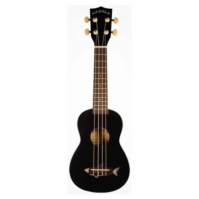 Kala Makala Shark Soprano Ukulele (Siyah)
